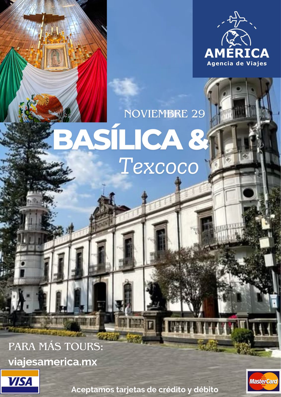 Basílica y Texcoco